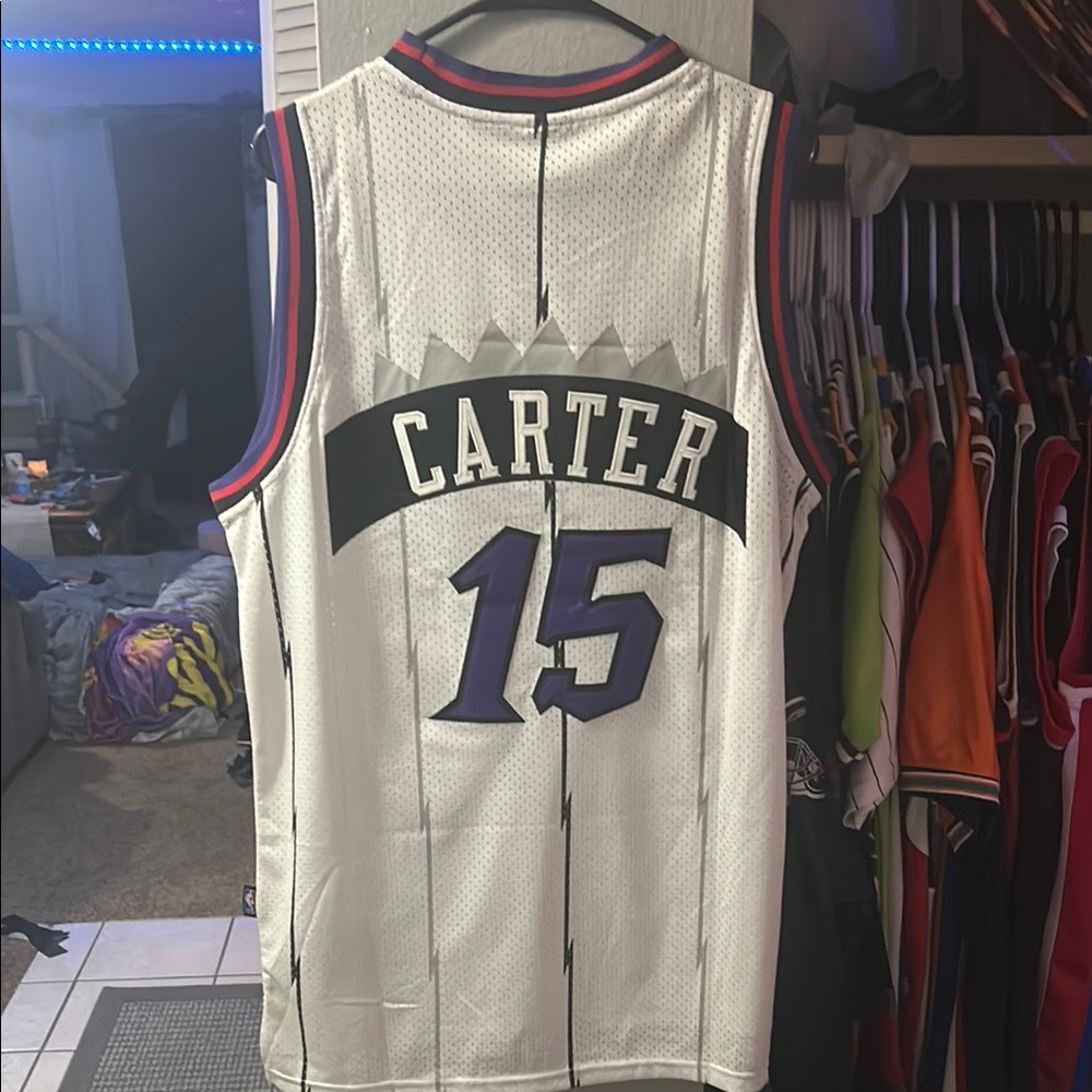 Nike #11 Toronto Raptors Vince Carter Jersey size M